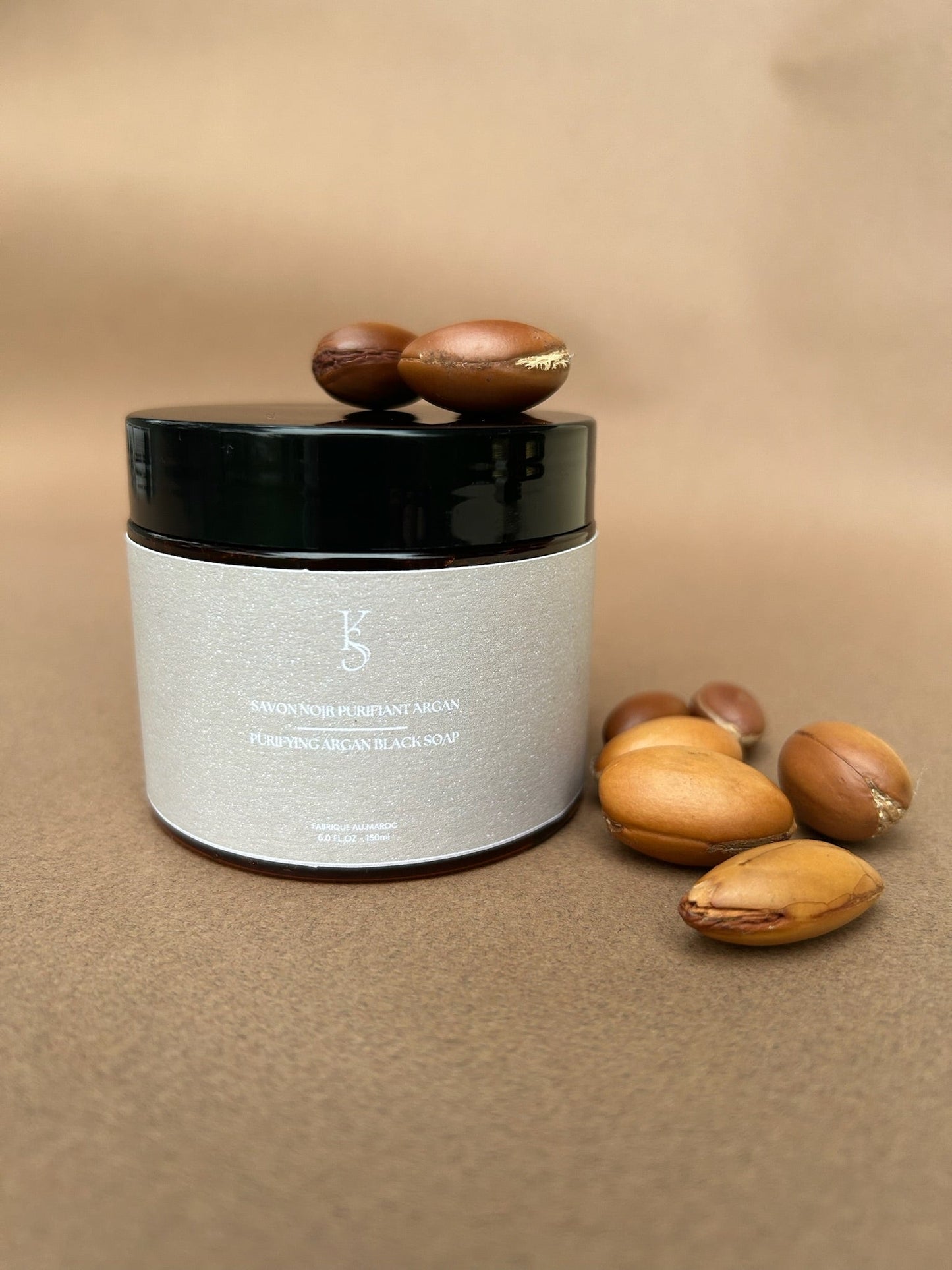 Savon noir à l'huile à d'argan - KESSA SECRETProduit de beauté
